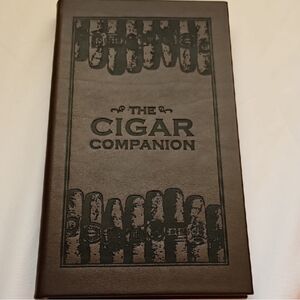 Graphic Image Brown Cigar Companion Book